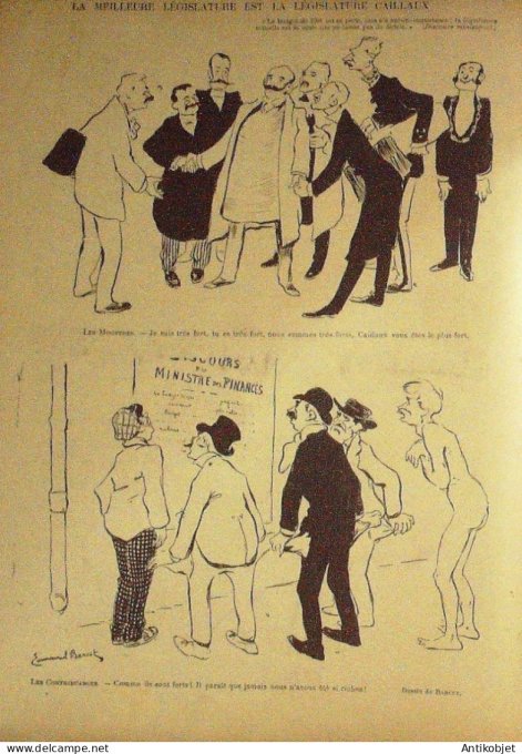 Le Rire 1901-12-21 # 372 Journal humoristique Ed.Originale Galanteries Royales
