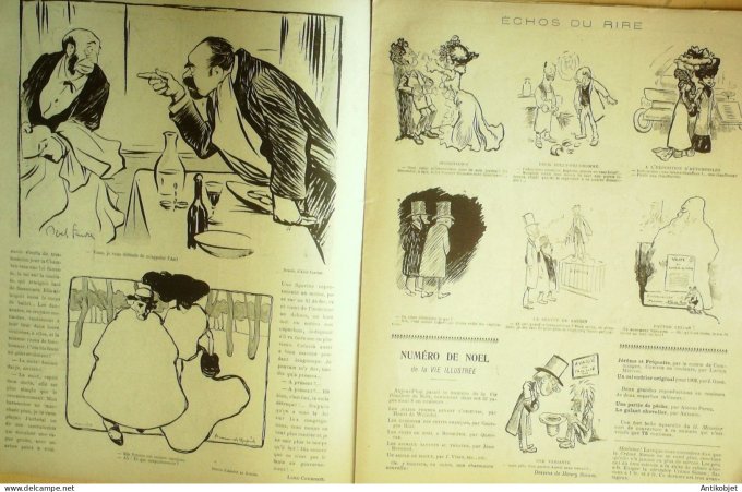 Le Rire 1901-12-21 # 372 Journal humoristique Ed.Originale Galanteries Royales