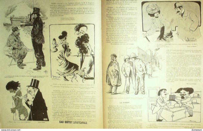 Le Rire 1901-12-21 # 372 Journal humoristique Ed.Originale Galanteries Royales