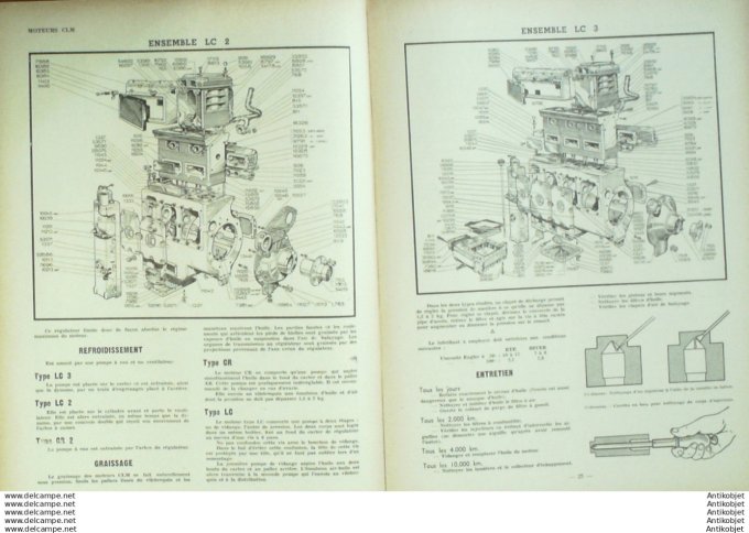 R.T Automobile Bernardet Violet voiturette Warner moteur CLM 29 # 1948