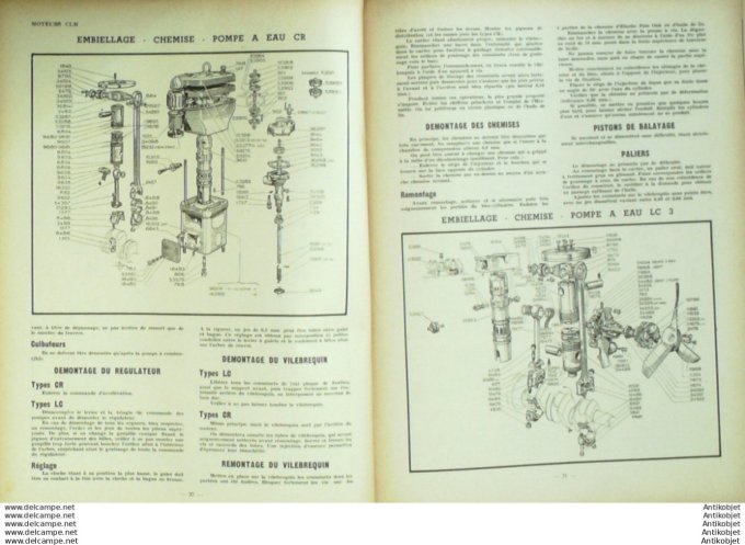 R.T Automobile Bernardet Violet voiturette Warner moteur CLM 29 # 1948
