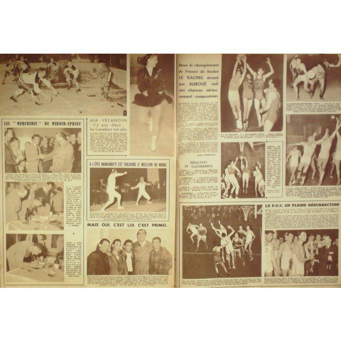 Miroir Sprint 1949 #  183 12 Déc Schulte/Peters Famechon/Bahri/Villemain La Motta