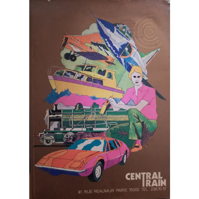 Catalogue CENTRAL TRAIN chemin de fer Ho LOCOMOTIVES 1983