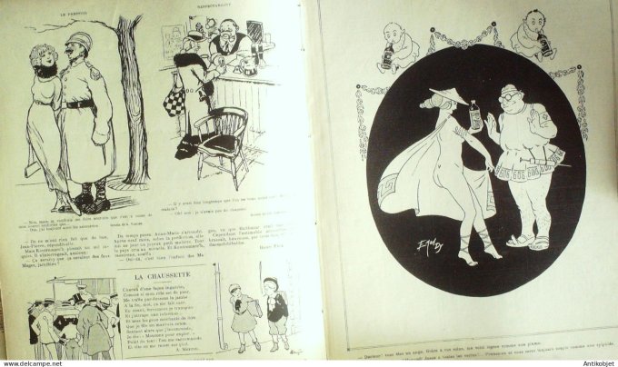 Le Rire 1913-01-11 # 519 Journal humoristique Ed.Originale Galette des Rois
