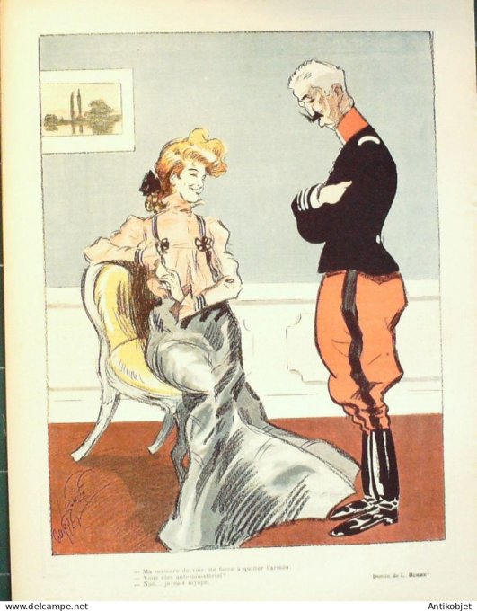 Le Rire 1903-08- 8 #  27 Journal humoristique Ed.Originale Conseiller des Dames