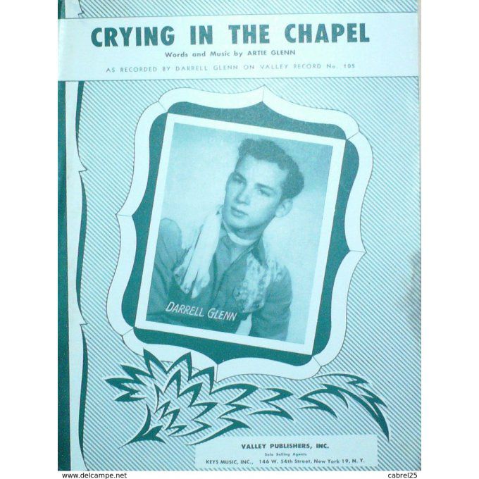 DARRELL GLENN-CRYING in THE CHAPEL-1953