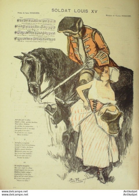 Gil Blas 1897 n°49 Armand SILVESTRE Gaston PERDUCET Léon DUROCHER Alexandre HEPP Charles GUERIN