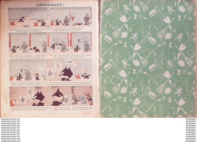 Felix le chat au Pays de l'ogre Hachette Sullivan 1931 Eo