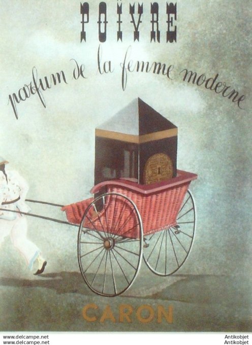 Publicite Cosmetique Caron Poivre 1959