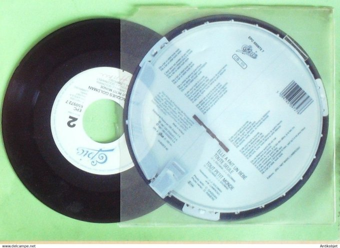 Goldman Jean-Jacques 45T SP Ella fait un bébé toute seule 1987