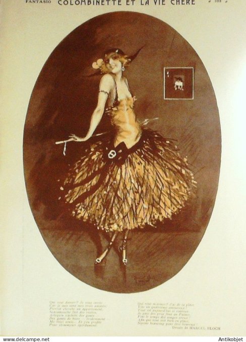 Fantasio 407 1924 Guillaume Bloch Jose Brisgand Mendouse