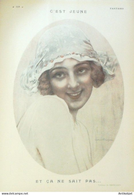 Fantasio 407 1924 Guillaume Bloch Jose Brisgand Mendouse