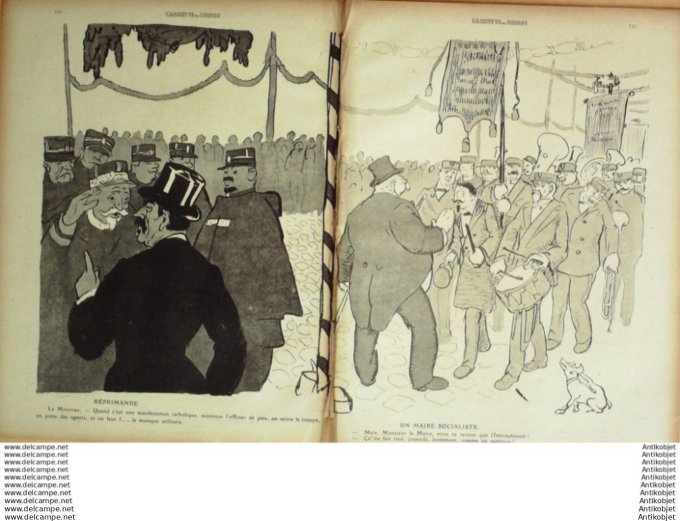 L'Assiette au beurre 1910 # 478 Une Fete-Dieu Grandjouan