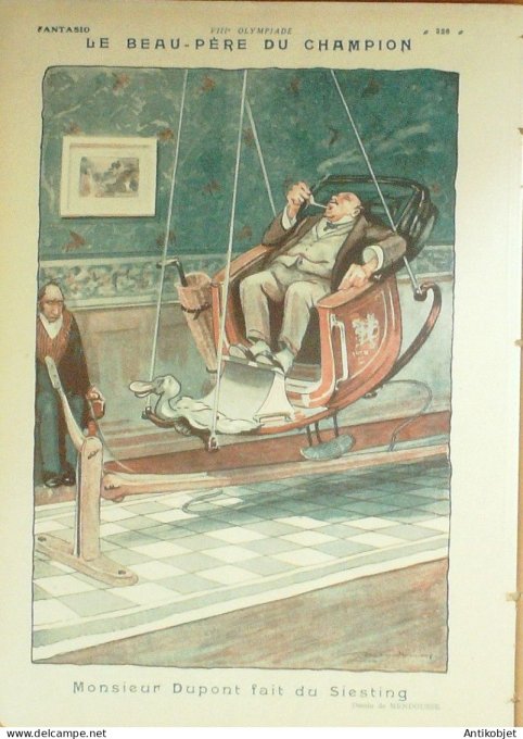 Fantasio 407 1924 Guillaume Bloch Jose Brisgand Mendouse