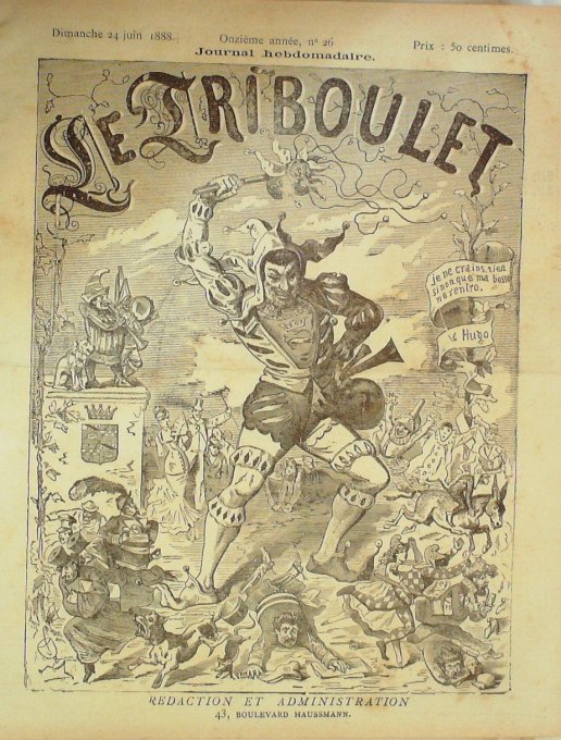 Le Triboulet 1888 n°26 BLASS  GRELOT