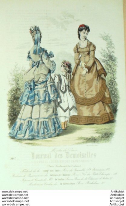 Journal de Demoiselles 1871 # 3847