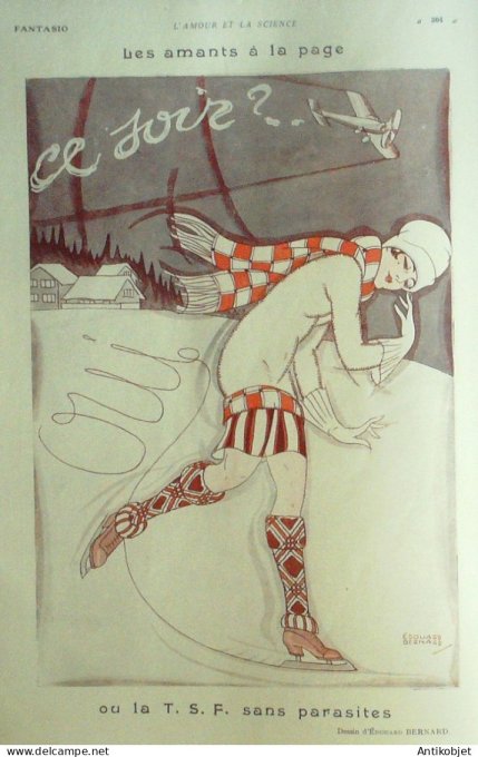 Fantasio 504 1928 Sikorska Saravi Chancel Bernard Boucher Giffey