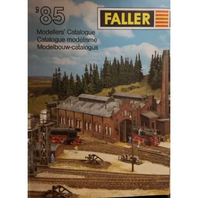 Catalogue FALLER chemin de fer Ho LOCOMOTIVES 1985