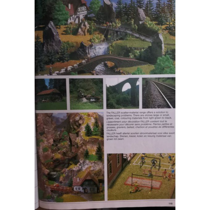 Catalogue FALLER chemin de fer Ho LOCOMOTIVES 1985