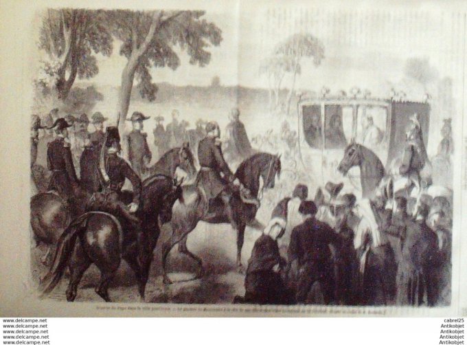 Le Monde illustré 1862 n°290  Mexique Cordova Espagne Seville Londres