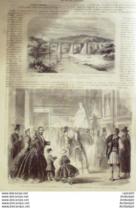 Le Monde illustré 1862 n°290  Mexique Cordova Espagne Seville Londres