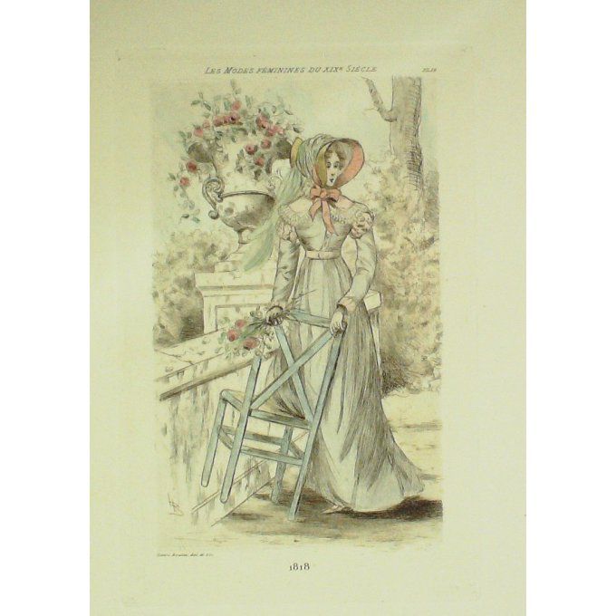 Mode Féminine époque 1818 (H.Boutet)