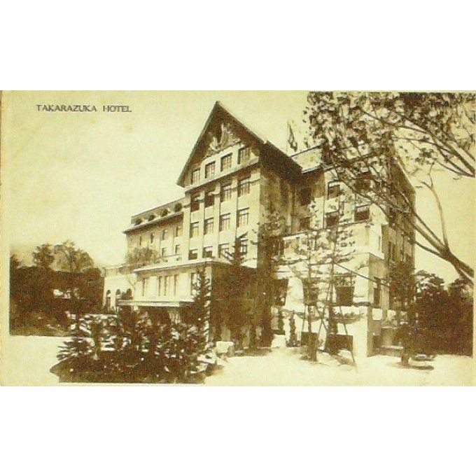 Cpa Japon Hôtel Takarazuka 1920