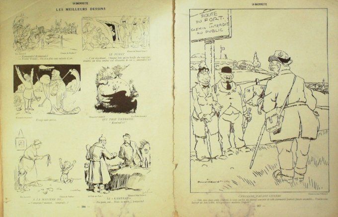 La Baionnette 1915 n°018 (Kamerad) HEROUARD IRIBE FABIANO HUARD NEUMONT