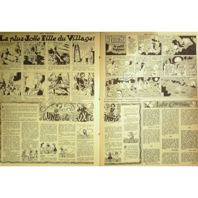 Ames Vaillantes 1953 n°18 Volubilie Perlin et Pinpin
