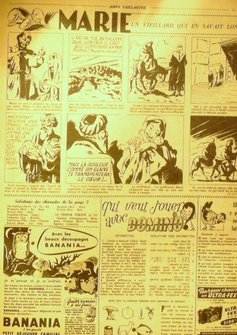 Ames Vaillantes 1953 n°18 Volubilie Perlin et Pinpin