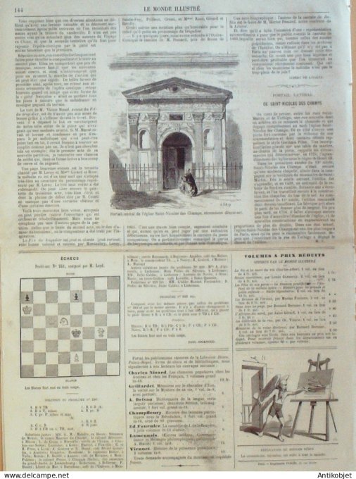 Le Monde illustré 1867 n°516 Indonésie île de Java Pontoise Eragny (95) Allemagne Berlin