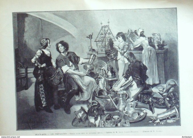 Le Monde illustré 1900 n°2234 Algérie In-Salah Afrique-Sud Modder-River Colesberg Maggersfontein