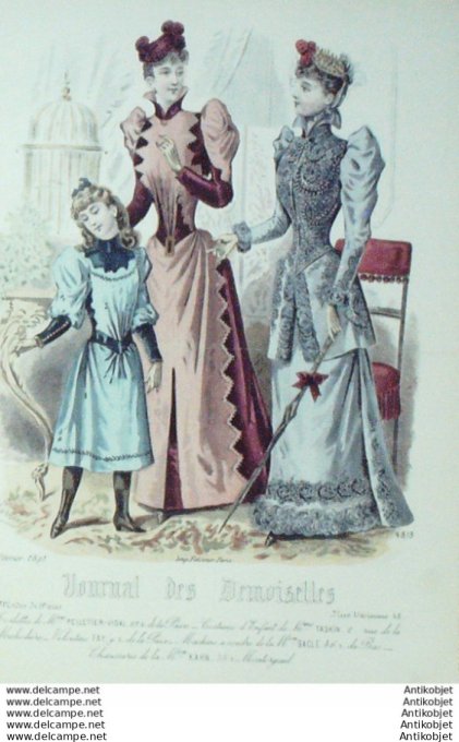 Journal de Demoiselles 1891 # 4819 (Maison Pelletier-Vidal)