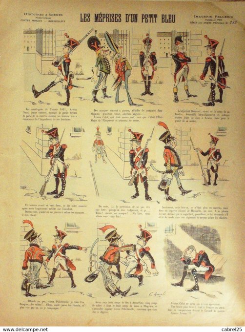 Les Meprises d'un Petit Bleu (Pellerin d'epinal) Angeli