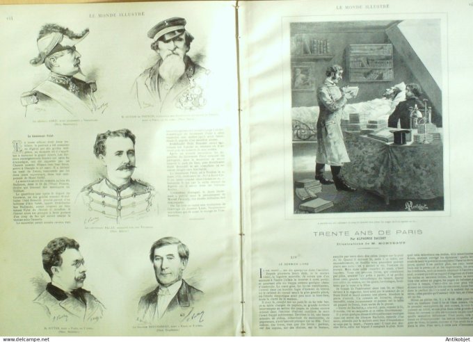 Le Monde illustré 1886 n°1516 Grèce Kalaback Sénégal Bakel Villemomble (93)