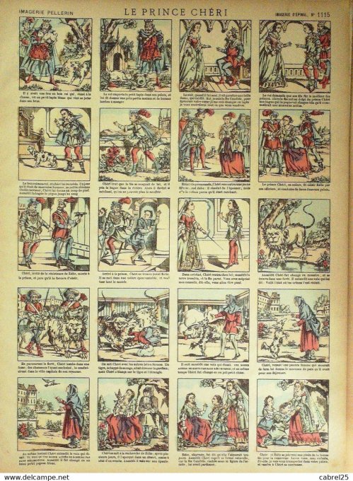 Le Prince Cheri (Pellerin d'epinal)