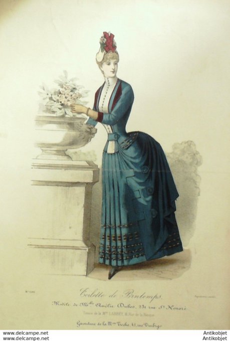 Gravure de mode Le Moniteur 1898 n°01