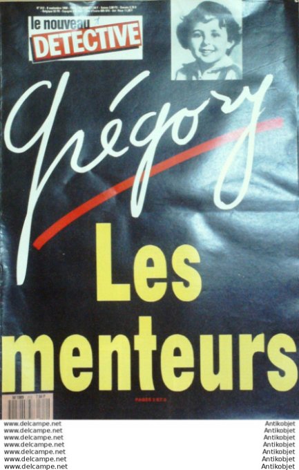 Détective 1988 # 312 Amiens Lepanges Lons Mourmelon Vernon Trouville