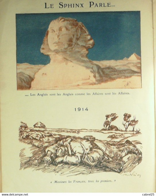 Le Rire 1922 n°154 Abel Faivre Clément Vautel