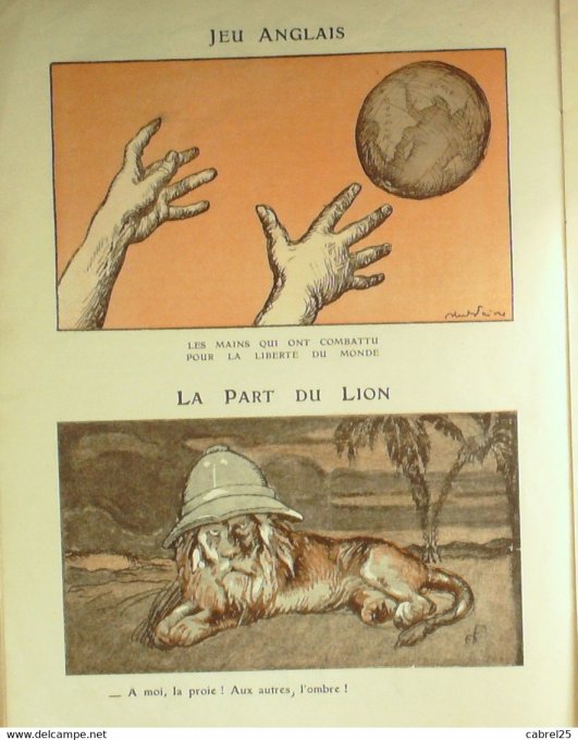 Le Rire 1922 n°154 Abel Faivre Clément Vautel