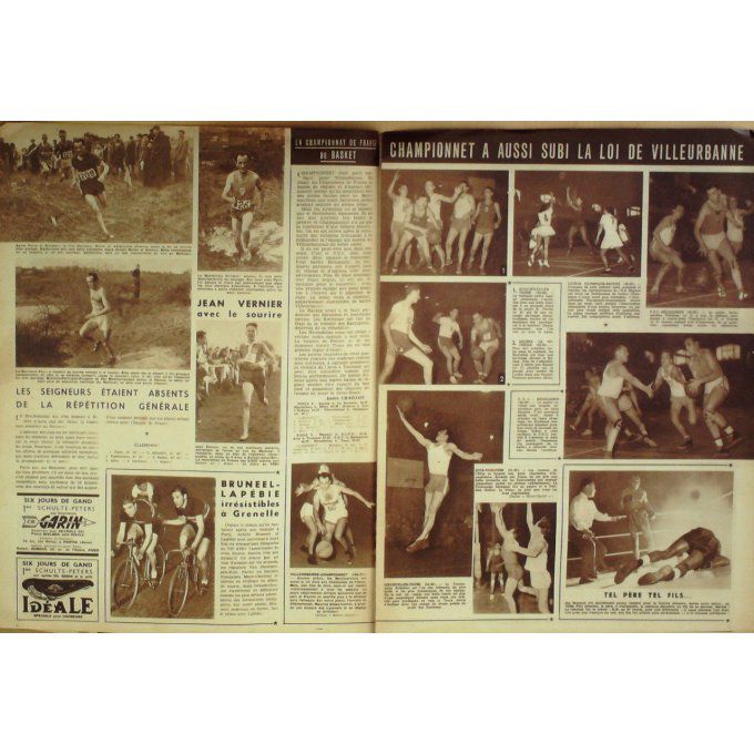 Miroir Sprint 1950 #  192 13 Fév Magne Pratesi Ladoumegue Jany Sexton Vernier
