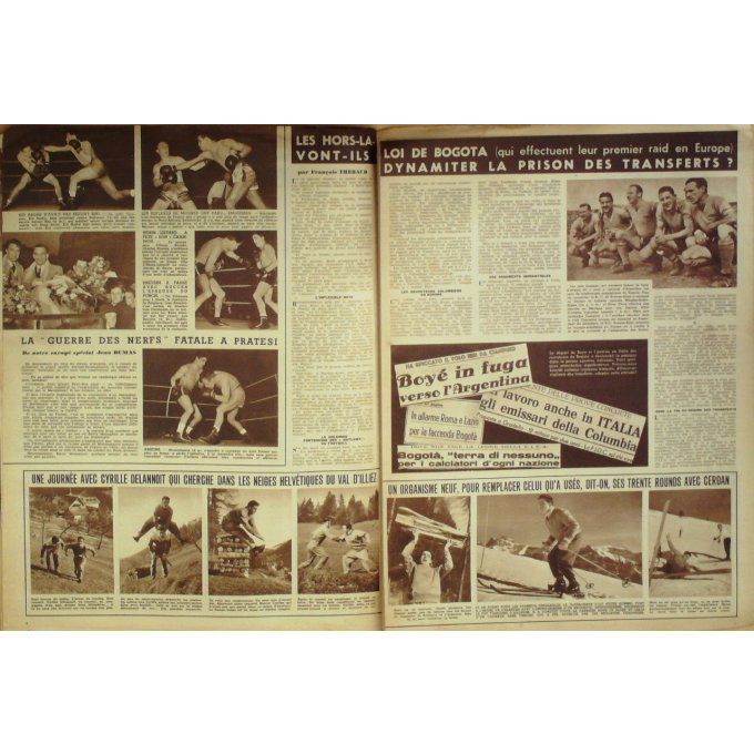 Miroir Sprint 1950 #  192 13 Fév Magne Pratesi Ladoumegue Jany Sexton Vernier