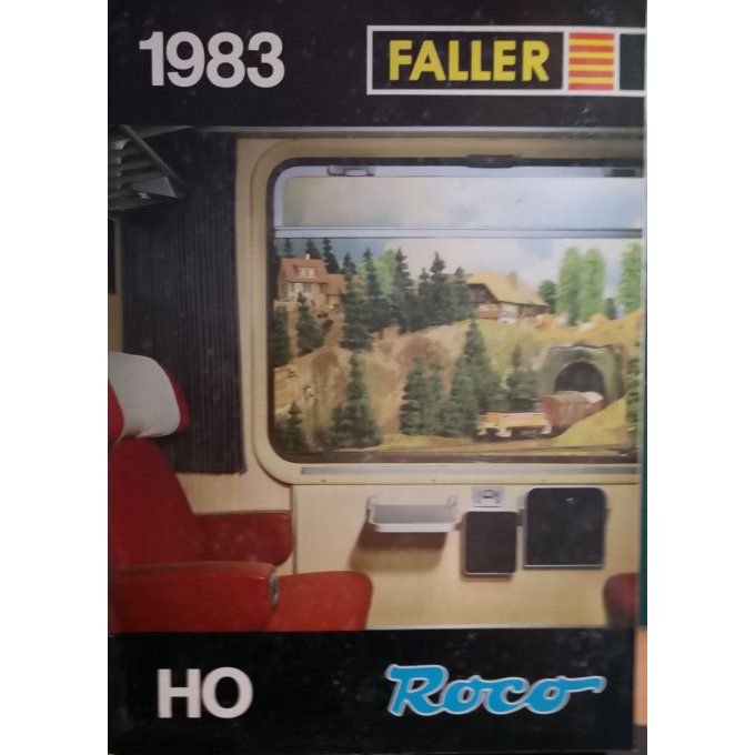 Catalogue FALLER chemin de fer Ho LOCOMOTIVES 1983