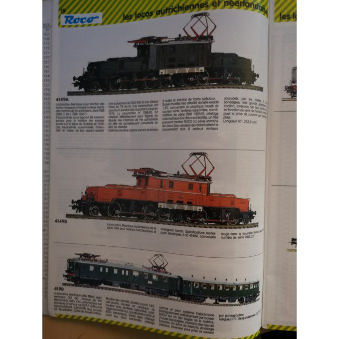 Catalogue FALLER chemin de fer Ho LOCOMOTIVES 1983