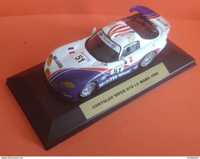 Chrysler Viper Gts Le Mans # 51 1998 IXO ALTAYA 1/43