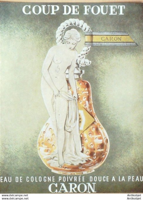 Publicite Cosmetique Caron Poivre 1956