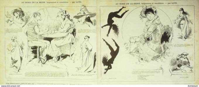 La Caricature 1881 #  89 Septembre Macédoine Trock Barret Loys Balivernes draner