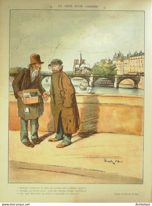 Le Rire 1909-03- 6 # 318 Journal humoristique Ed.Originale Le Perroquet