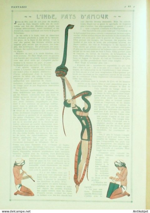 Fantasio 470 1926 Vila Vion Bernard Mendousse Avelot Milliere