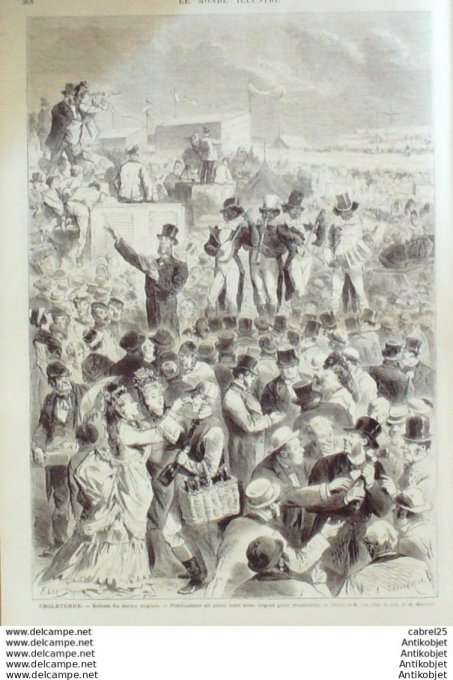 Le Monde illustré 1872 n°792 Argentine Cordoba Suisse Geneve Espagne Bilbao Onate Maréchal Vaillant